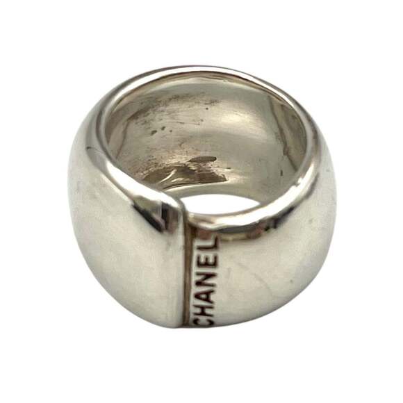 CHANEL Jewelry - CHANEL Vintage Silver Ring